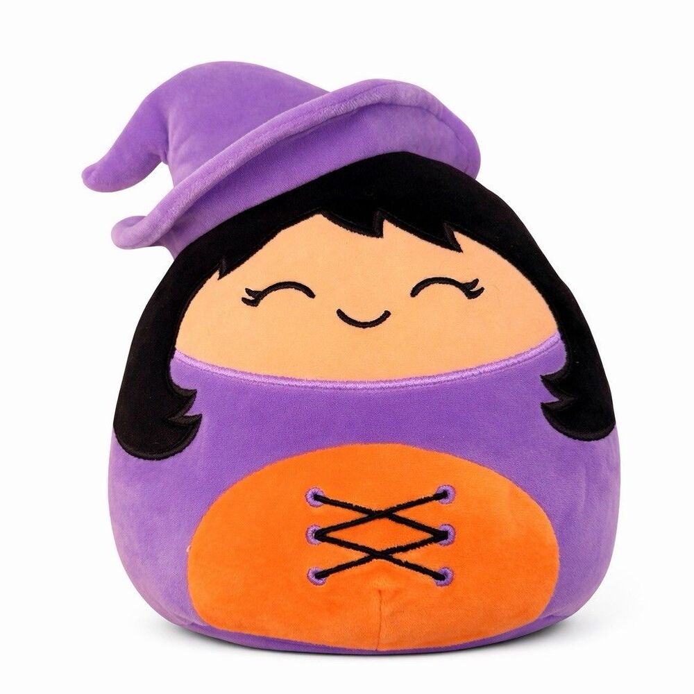 Squishmallows Halloween Witch Girl 12” Inch Plush Purple Pumpkin Collectible P12